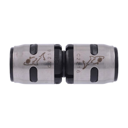 Sharkbite SharkBite EvoPEX 1/2 in. Barb X 1/2 in. D Push Plastic Coupling K008A